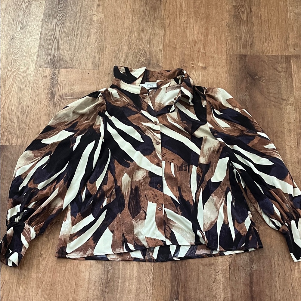 Stylish Women's Multicolor Blouse